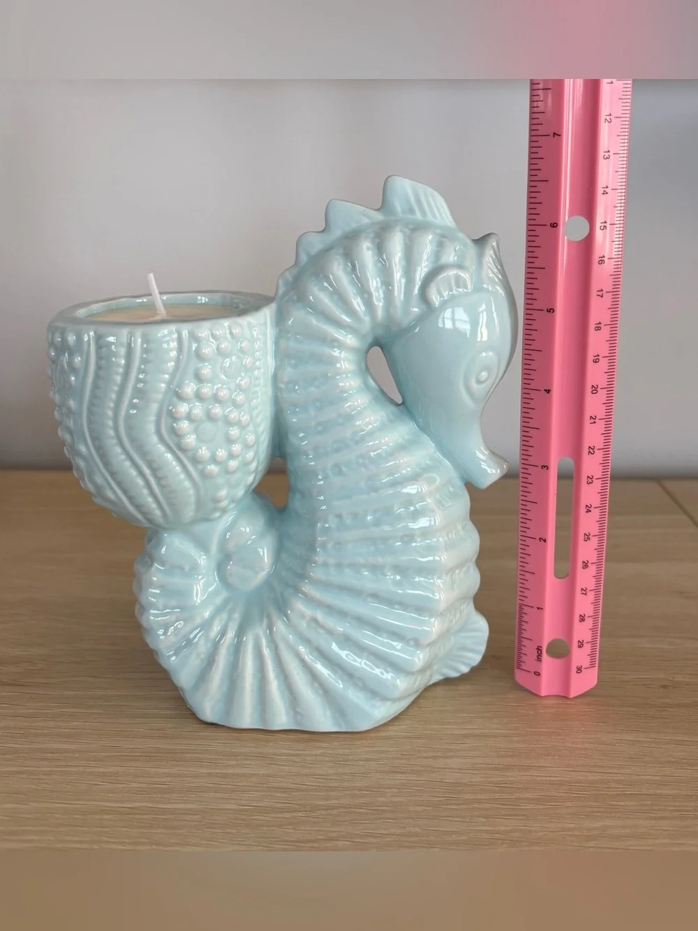 SEAHORSE Ceramic Candle Holder